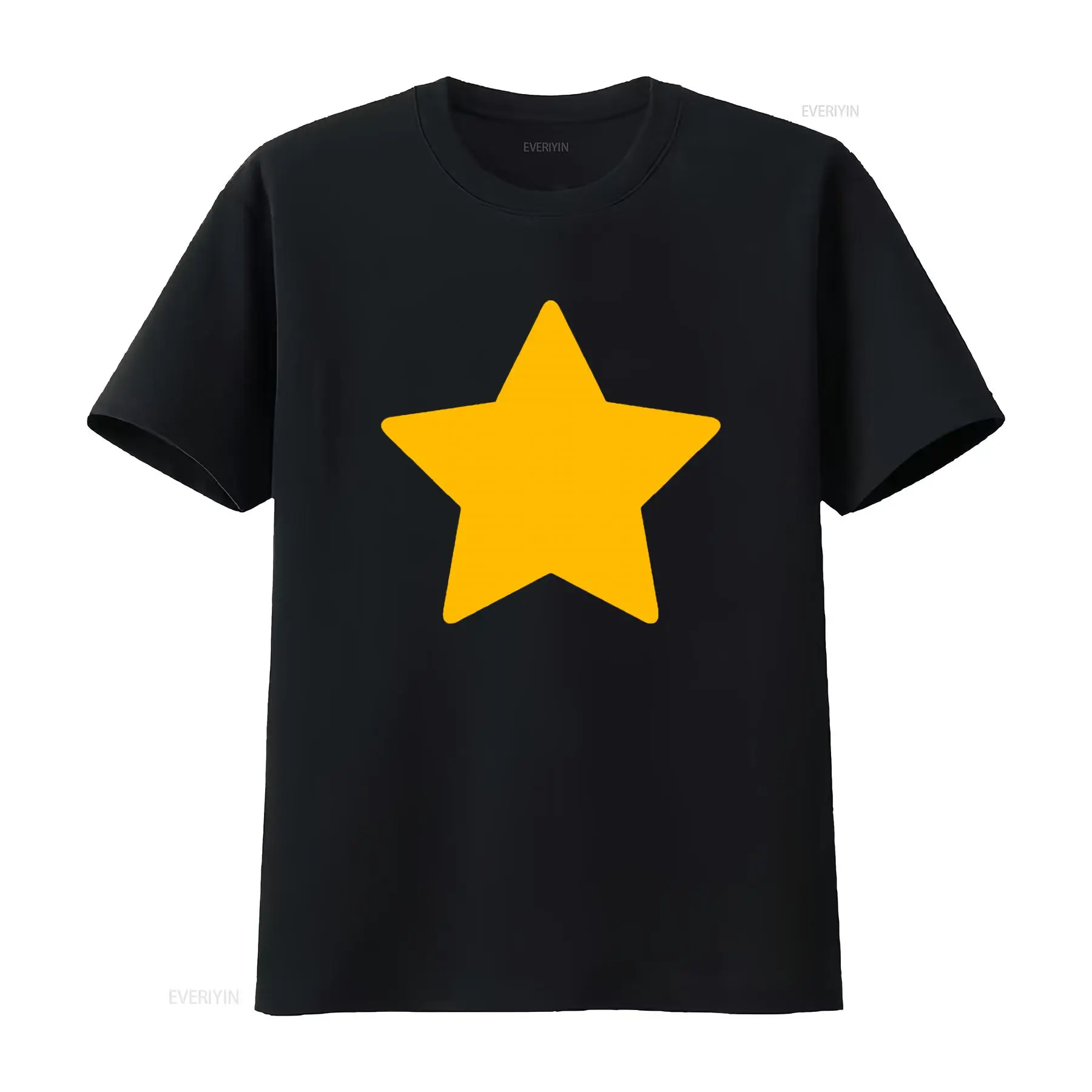 Vintage Fashion Jersey - Steven Universe T-Shirt mit gelbem Stern-Print