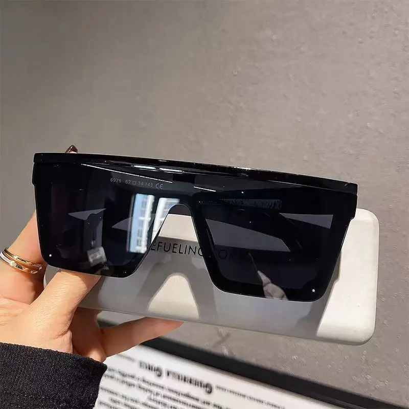 Vintage Outdoor Fashion - Vintage-Sonnenbrille, quadratisch, für Damen, Retro-Marke, verspiegelte