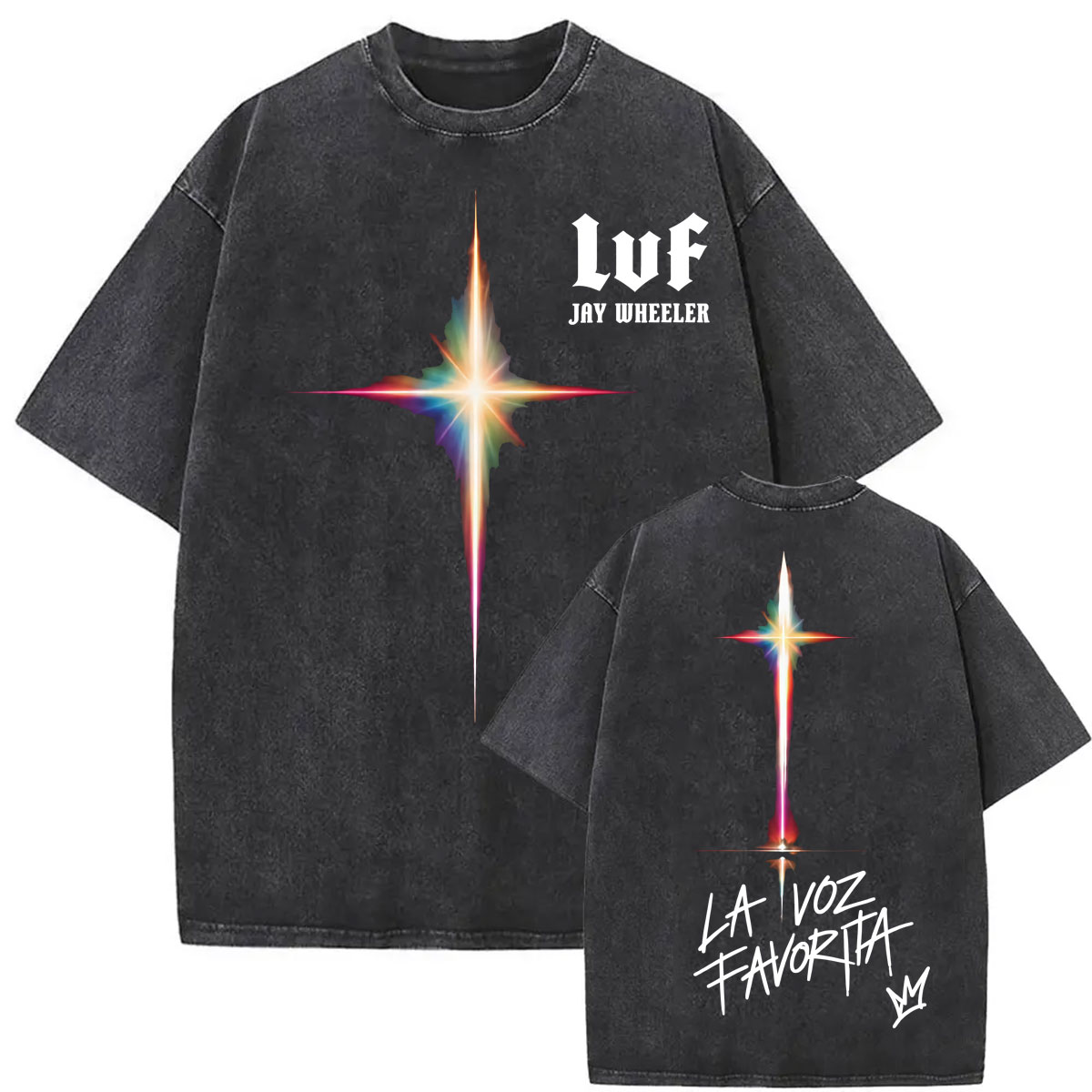 Vintage Fashion La - Vintage Washed Jay Wheeler La Voz