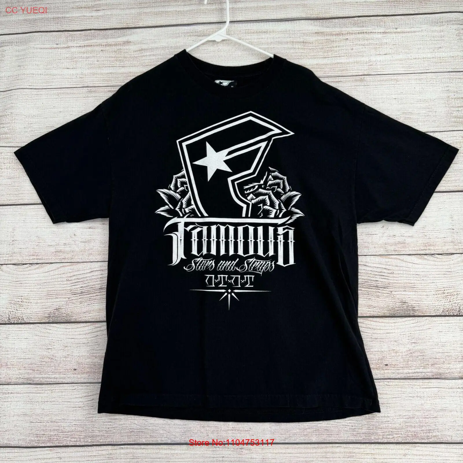 Vintage Fashion Jersey - Vintage Famous Stars and Straps Logo