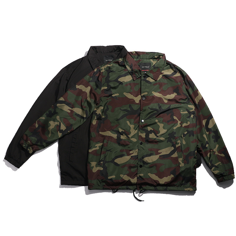 Nylon schwarze Regenjacke, grü – Vintage Windbreaker Nylon Bewertung und Preis