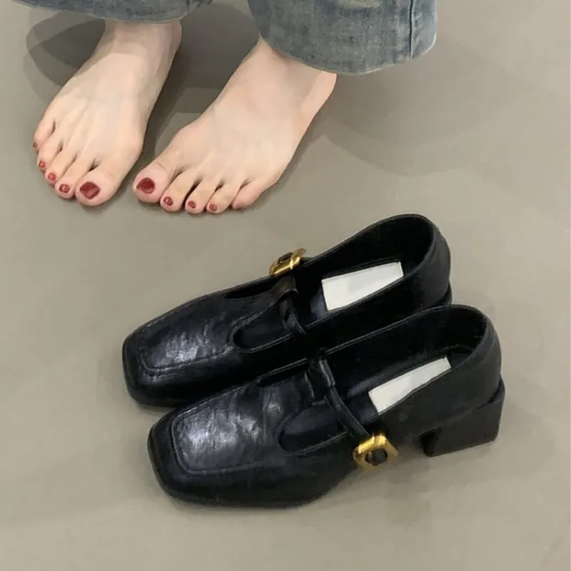 Damen Mary Jane Schuhe mit eck – Vintage Fashion Dresses Bewertung und Preis