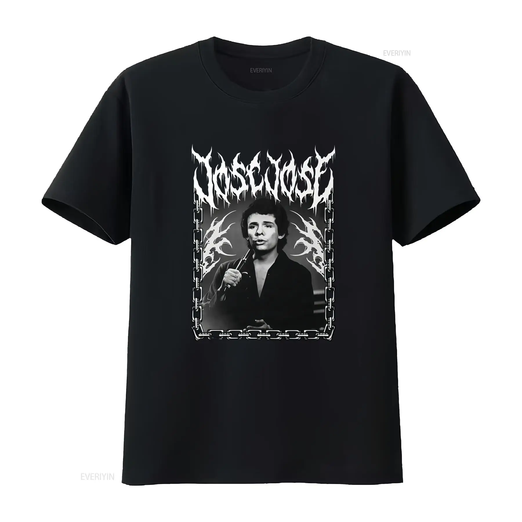 Jose Dark Metal Lettering T-Sh – Vintage Fashion La Bewertung und Preis