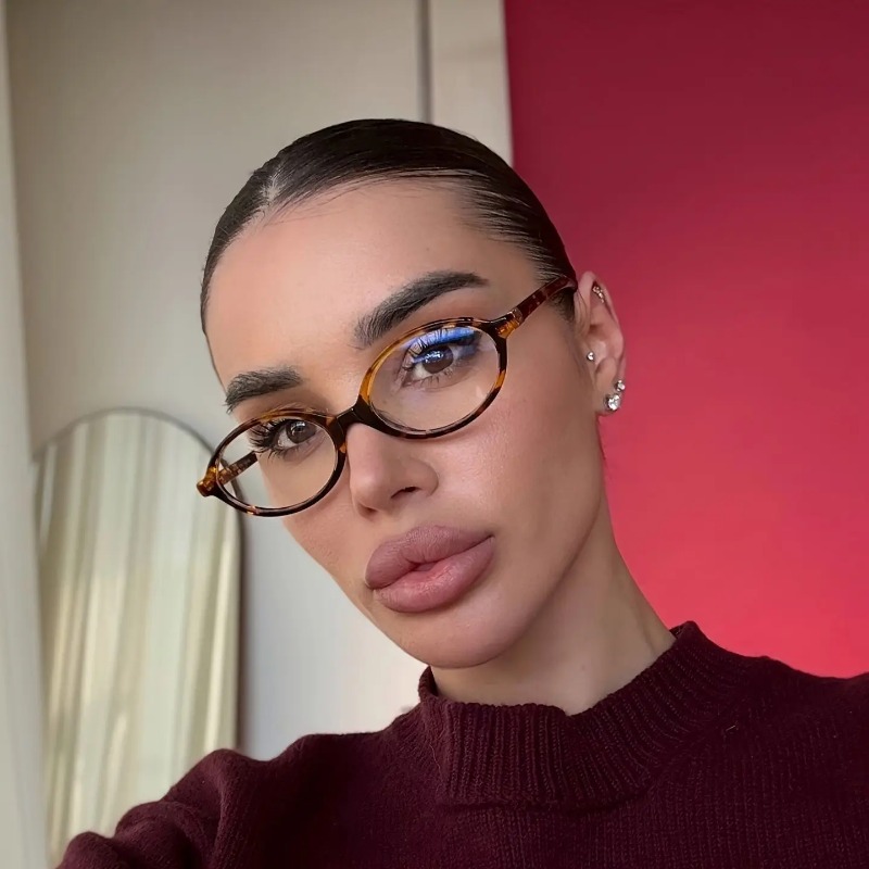 Vintage Ovale Sonnenbrille Dam – Vintage Fashion Enthusiasts Bewertung und Preis