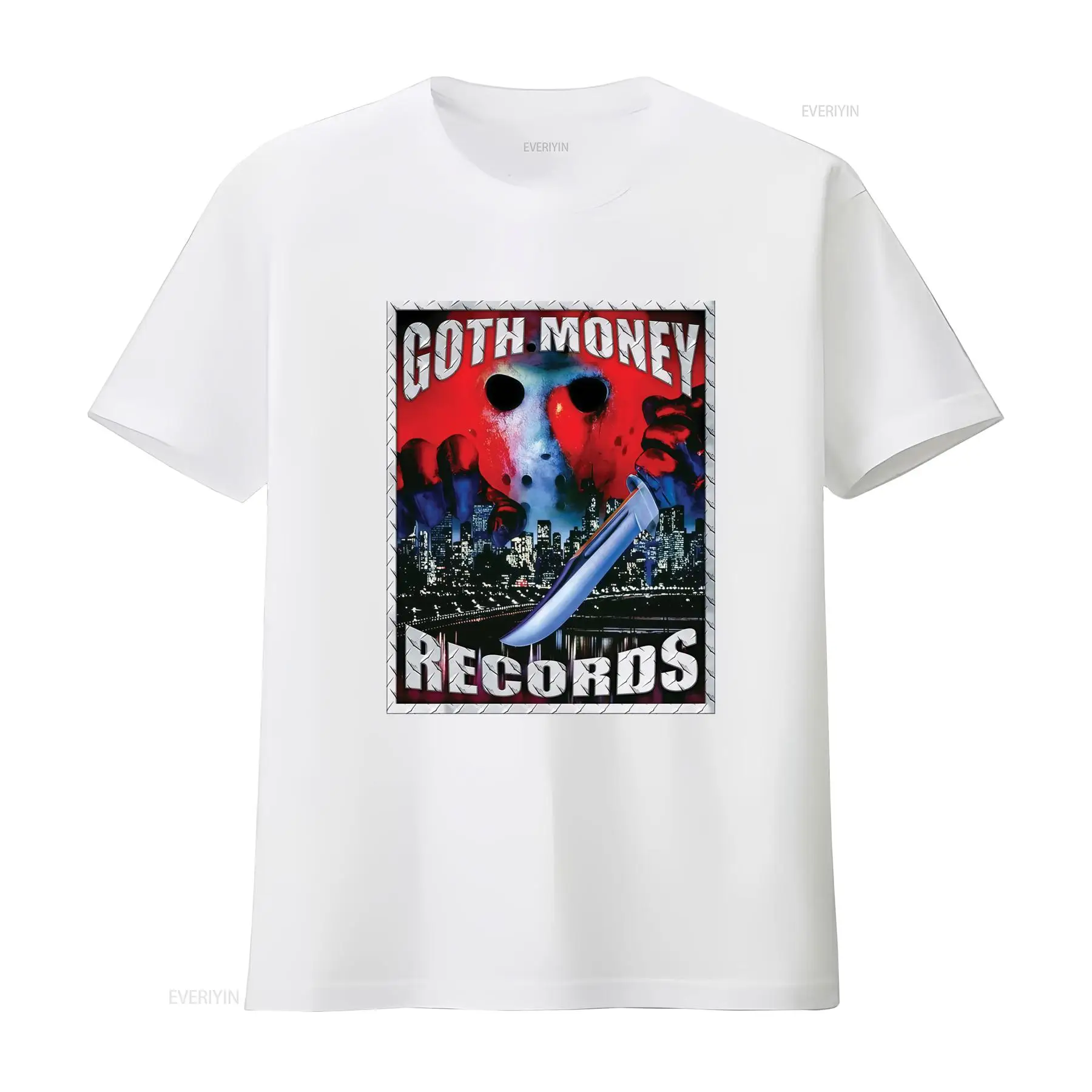 Goth Money Records Jason Logo  – Vintage Fashion Jersey Bewertung und Preis