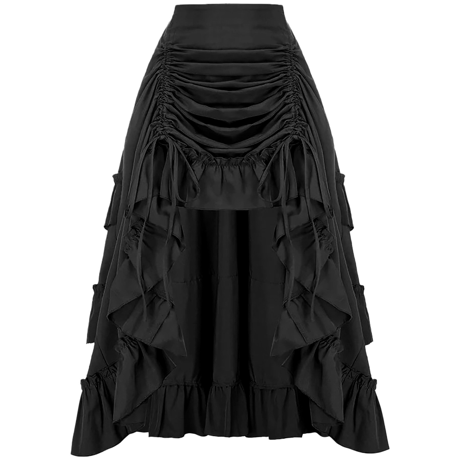Rüschener, hoch taillierter, l – Vintage Fashion Stores Bewertung und Preis