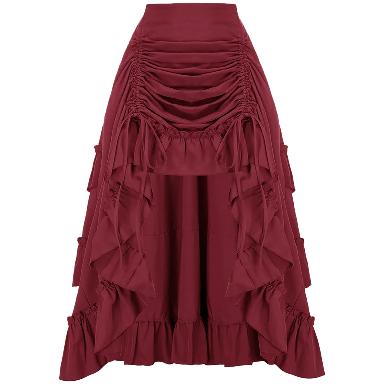 Rüschener, hoch taillierter, l – Vintage Fashion Stores Bewertung und Preis